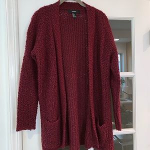 Forever 21 Crochet Cardigan